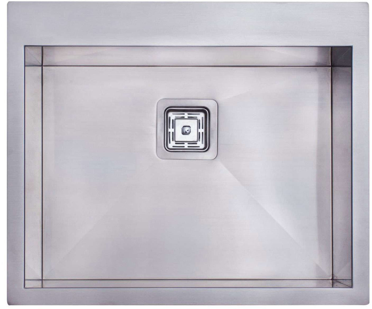 Modern National Handmade Single Bowl Inset/Undermount Sink M-S205A