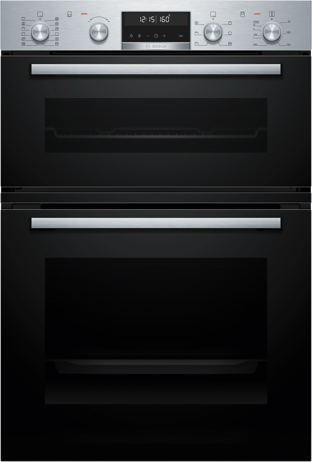 Bosch Series 6 60cm Multifunction Double Oven Stainless Steel MBG578FS3A