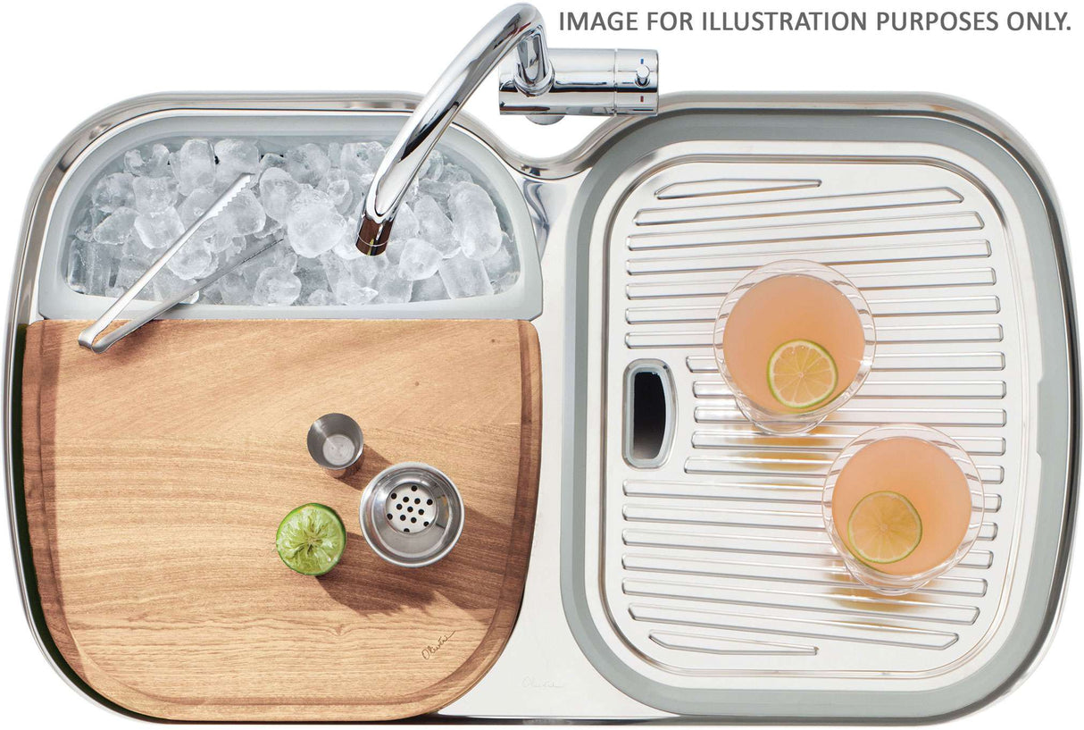 Oliveri Monet Double Bowl Undermount Sink MO70U