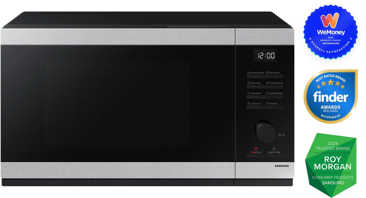 Samsung 32L Microwave with Dial & Button Control MS32DG4504AT