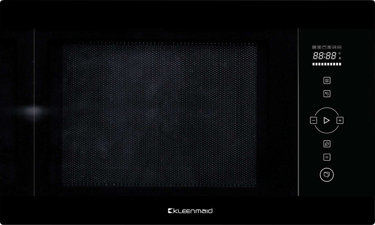 Kleenmaid 25L Built-In Wall Microwave With Grill MWG4512K