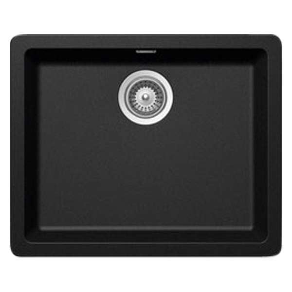 Abey Schock Soho Magma Large Single Bowl Inset/Undermount Granite Sink N120B