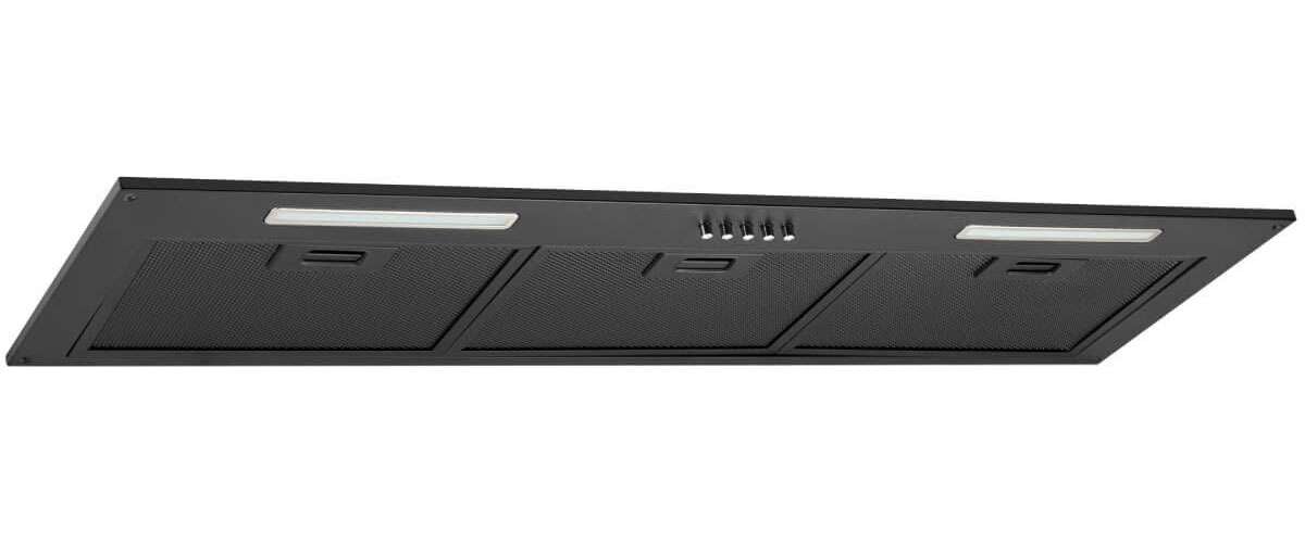 Schweigen 90cm Non-Silent 1080m3/hr Black Undermount Rangehood NAUM-9B