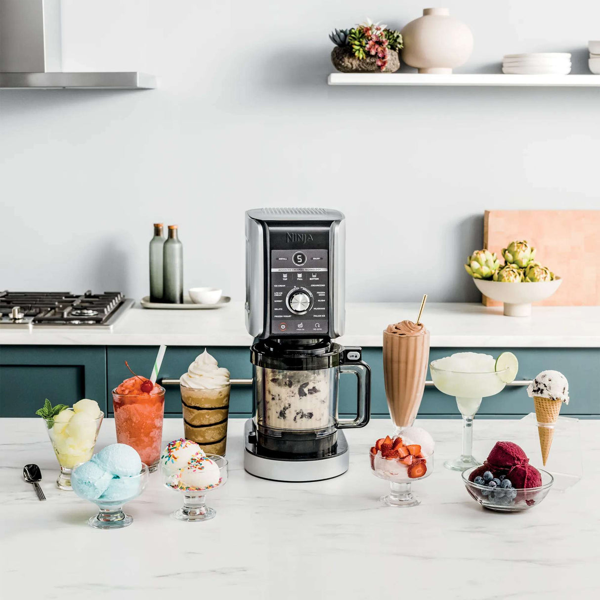 Ninja CREAMi Deluxe 11-In-1 Ice Cream Maker NC501