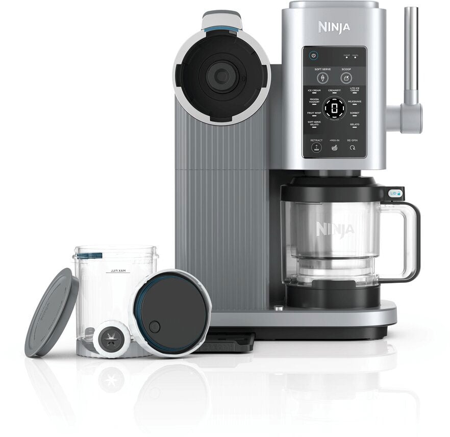 Ninja Creami Scoop & Swirl 13-in-1 Ice Cream and Soft Serve Maker NC701