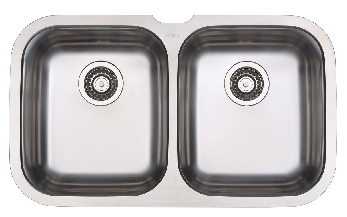 Blanco Double Bowl Undermount Sink NIAGARAU2K5