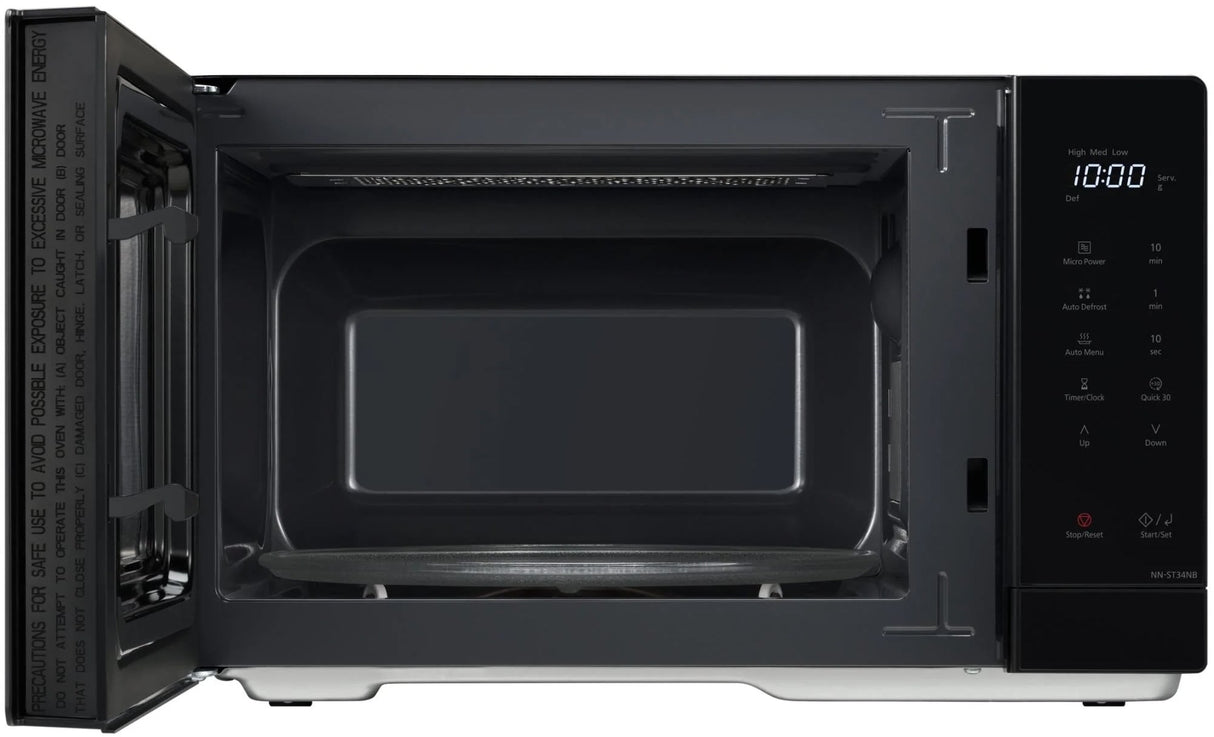 Panasonic 25L 900W Microwave Oven Black NN-ST34NBQPQ