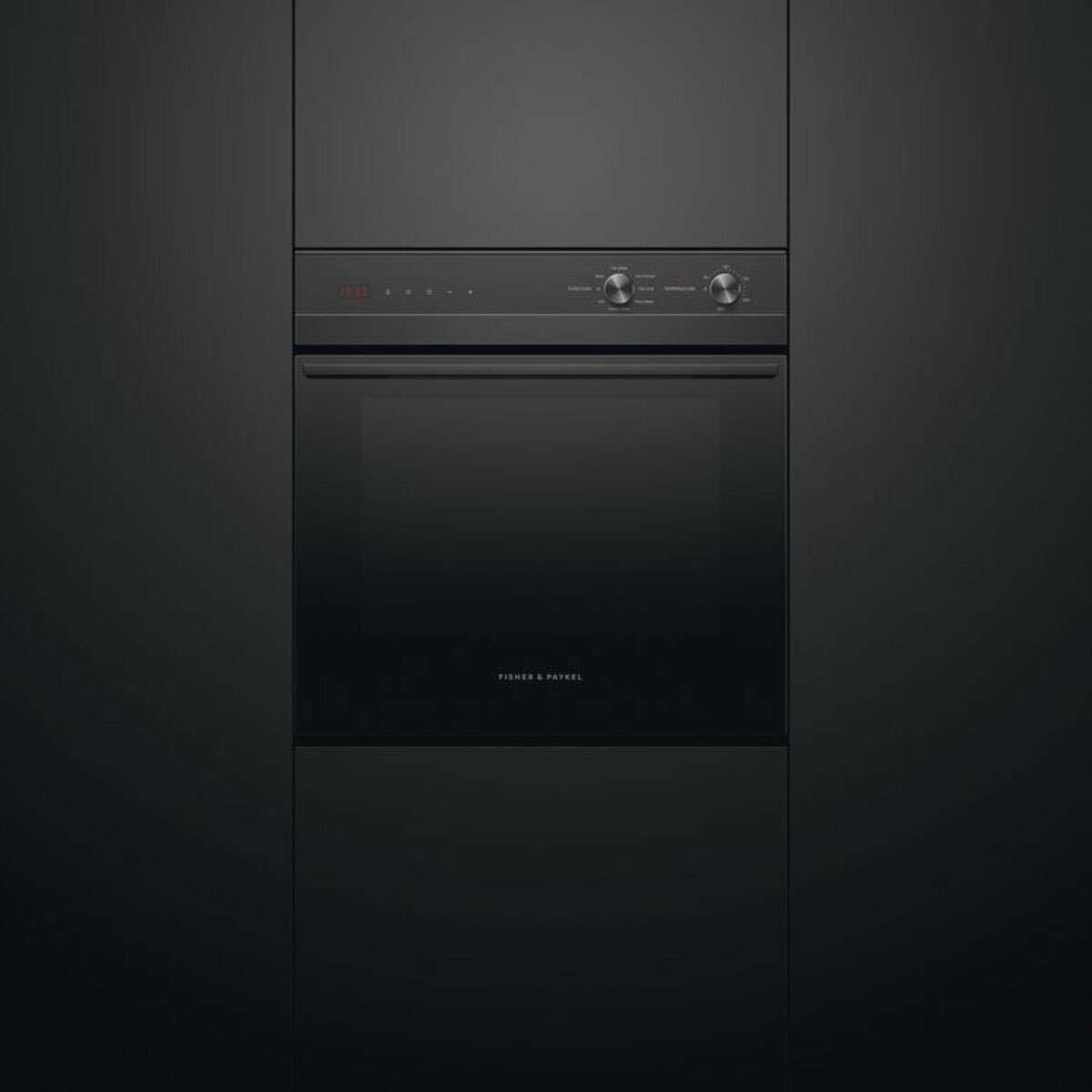 Fisher & Paykel 60cm Contemporary Built-In Wall Oven Black OB60SC7CEB1