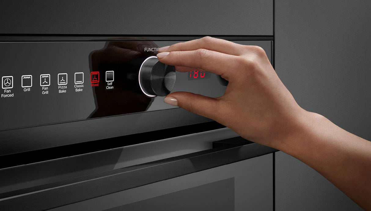 Fisher & Paykel 60cm Pyrolytic Electric Wall Oven OB60SD9PB1