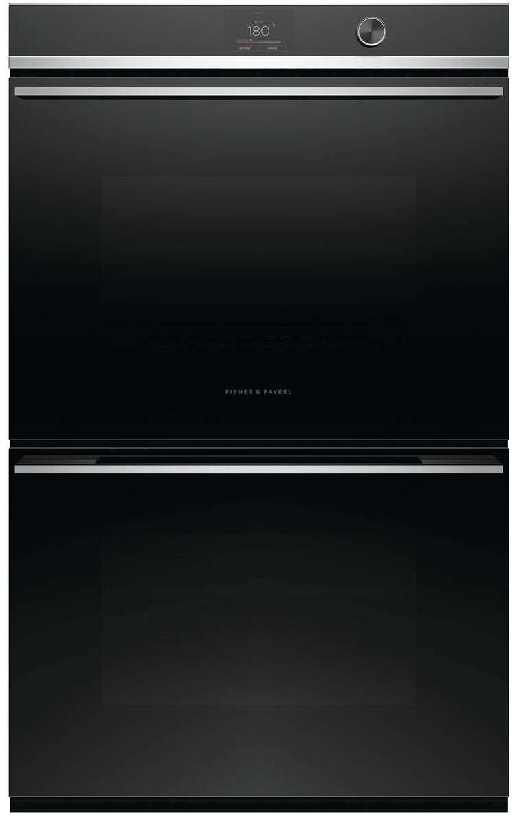 Fisher & Paykel 76cm Contemporary Style Built-In Double Wall Oven OB76DDPTDX2