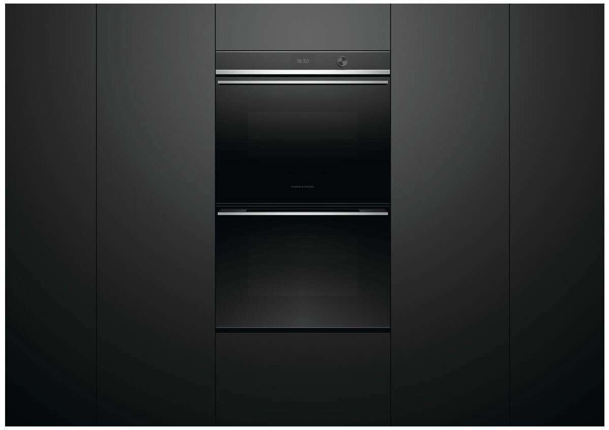 Fisher & Paykel 76cm Contemporary Style Built-In Double Wall Oven OB76DDPTDX2