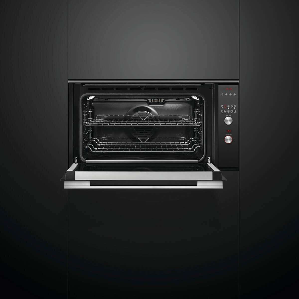 Fisher & Paykel 90cm Contemporary Built-In Wall Oven Stainless Steel OB90S9MEX4