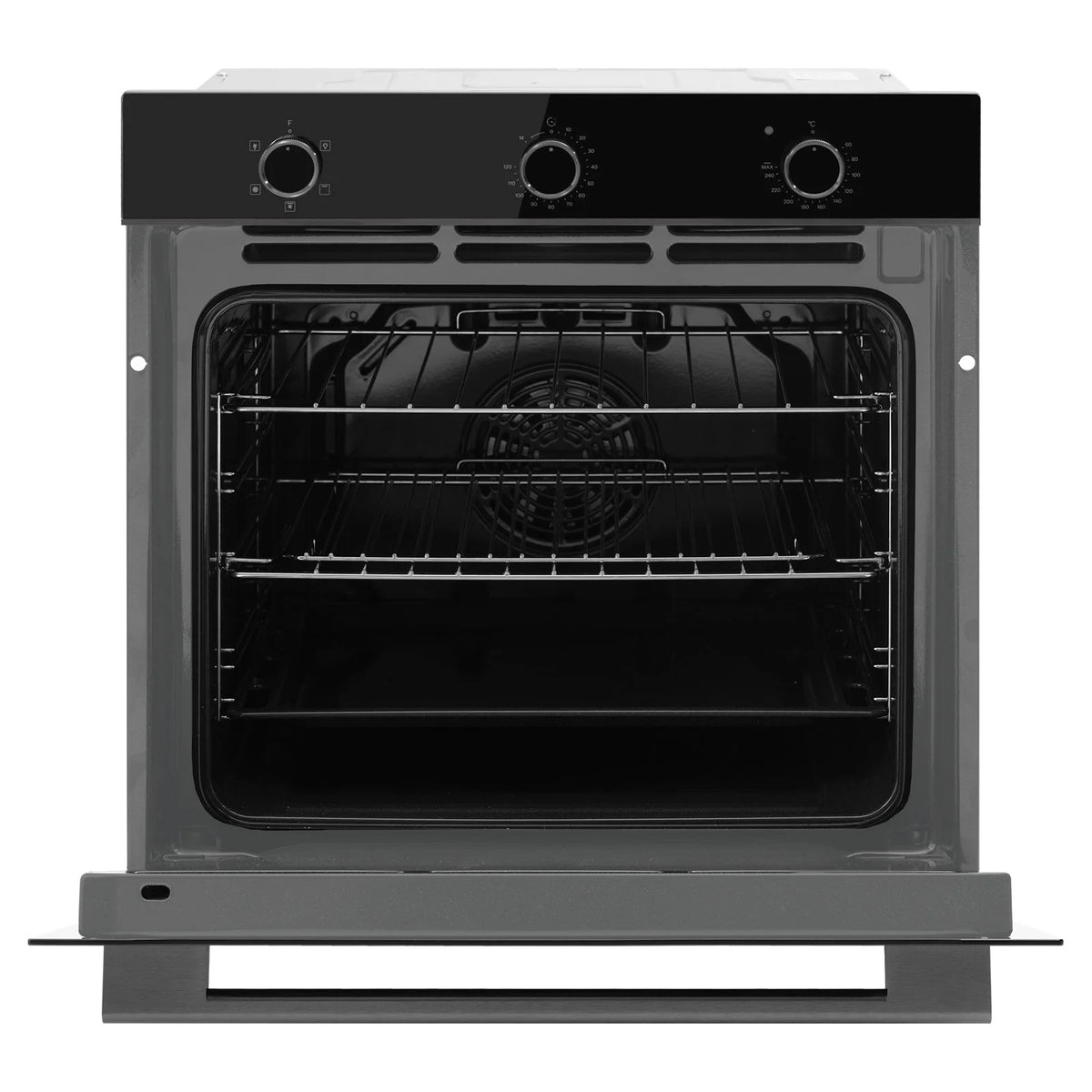 Omega 60cm 5 Function Electric Wall Oven Midnight OBO605M