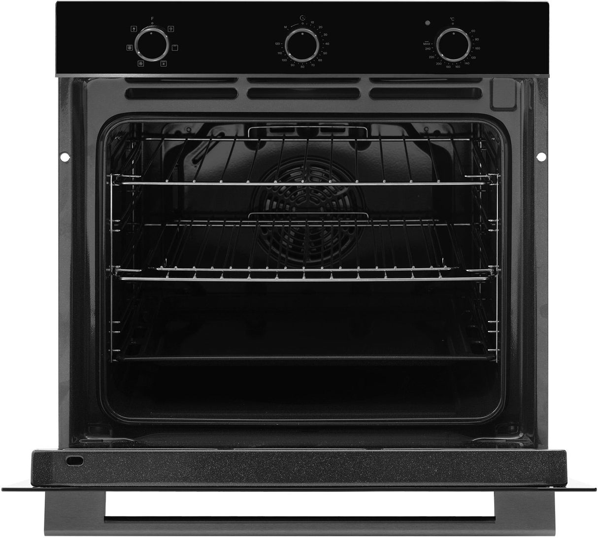 Omega 60cm 6 Function Electric Wall Oven OBO606M