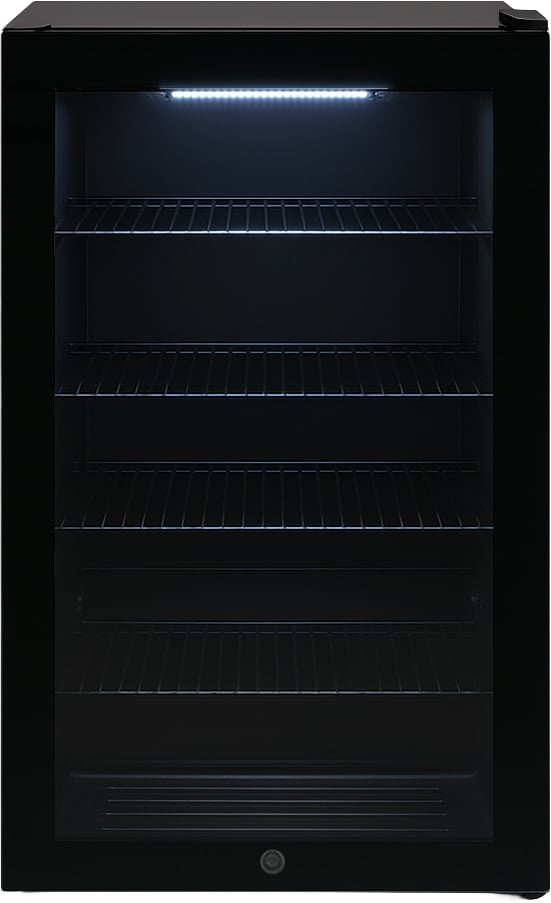 Omega 98L 102 Can Freestanding Beverage Centre Black OCBFS102SB