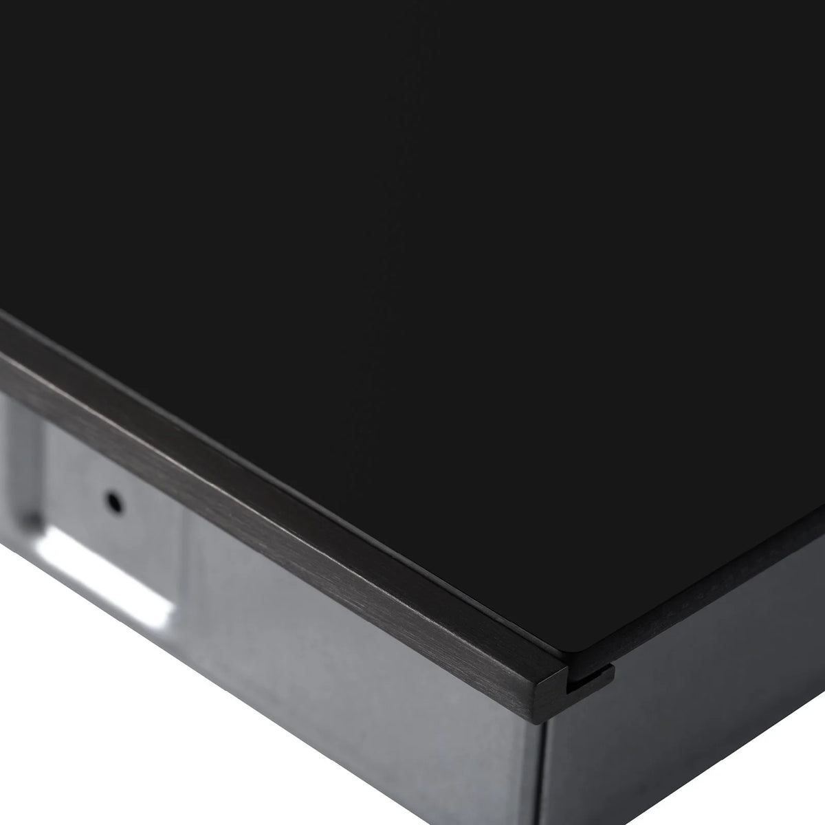 Omega 60cm Black Ceramic Glass Electric Cooktop Knob Control OCC604KZ