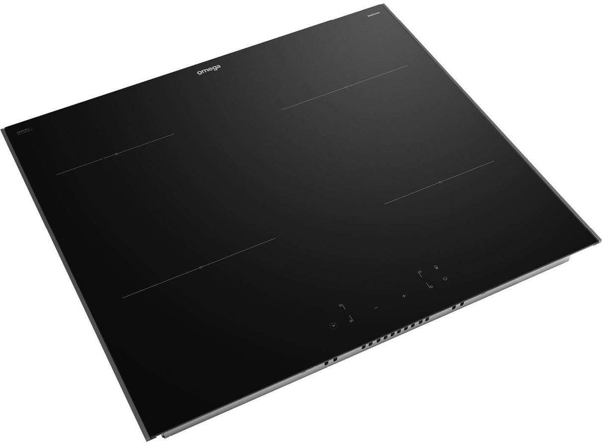 Omega 60cm Black Ceramic Glass Electric Cooktop OCC604TZ