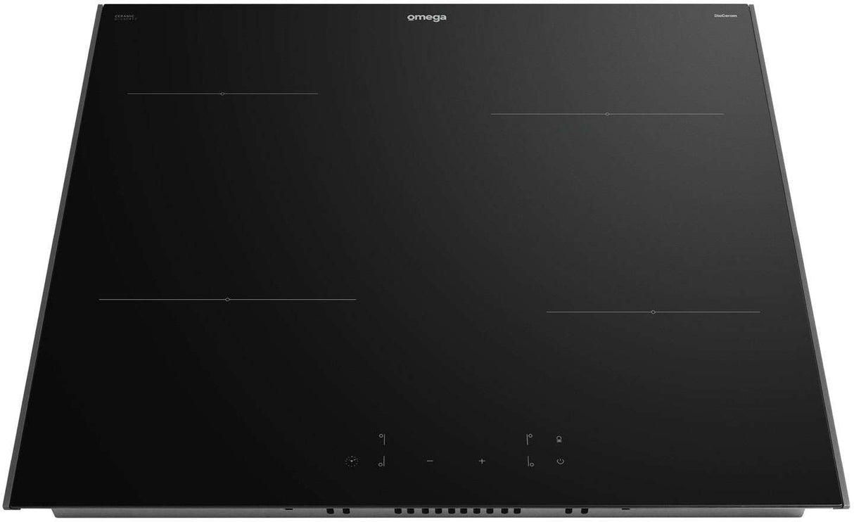 Omega 60cm Black Ceramic Glass Electric Cooktop OCC604TZ