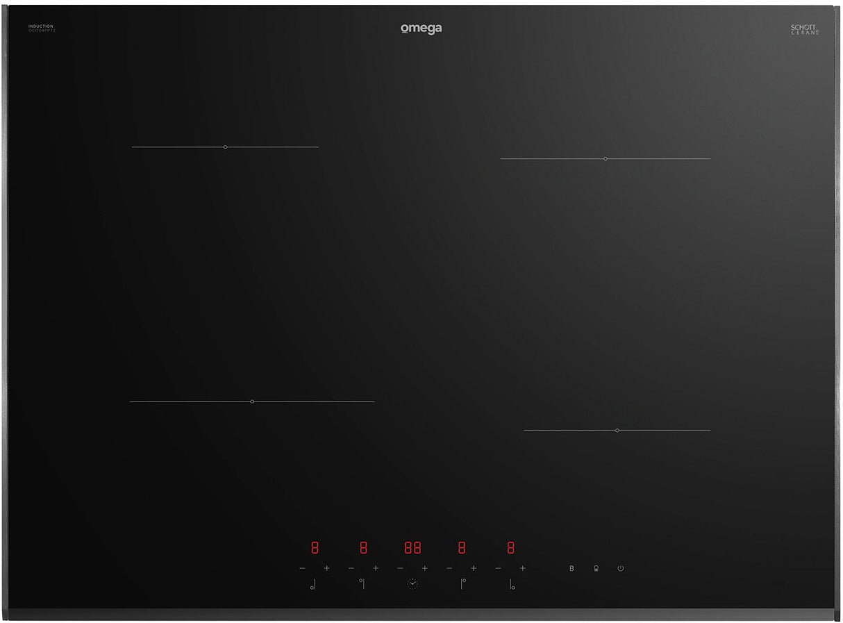 Omega 70cm Induction Cooktop OCI704PPTZ