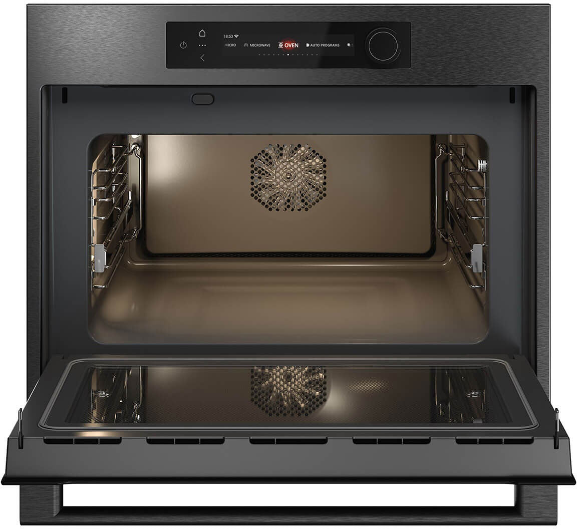 ASKO Craft Frame 45cm Combi Microwave Oven Black Steel OCM64BSH.AU
