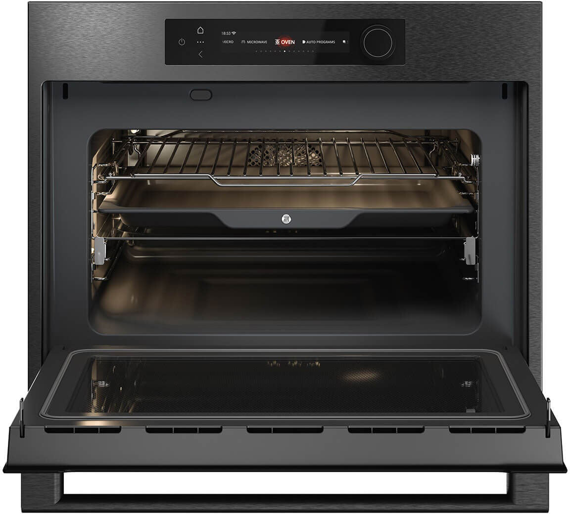 ASKO Craft Frame 45cm Combi Microwave Oven Black Steel OCM64BSH.AU
