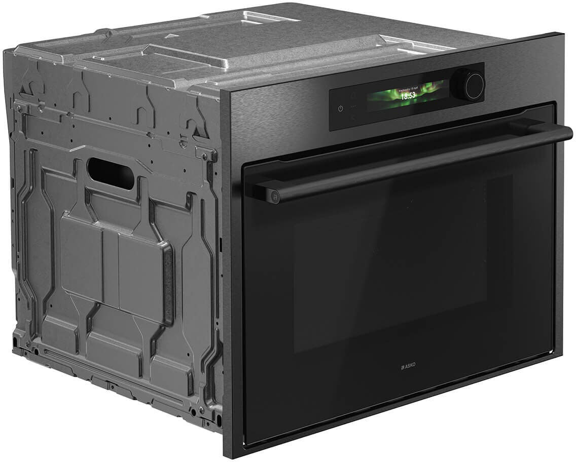 ASKO Craft Frame 45cm Combi Microwave Oven Black Steel OCM64BSH.AU