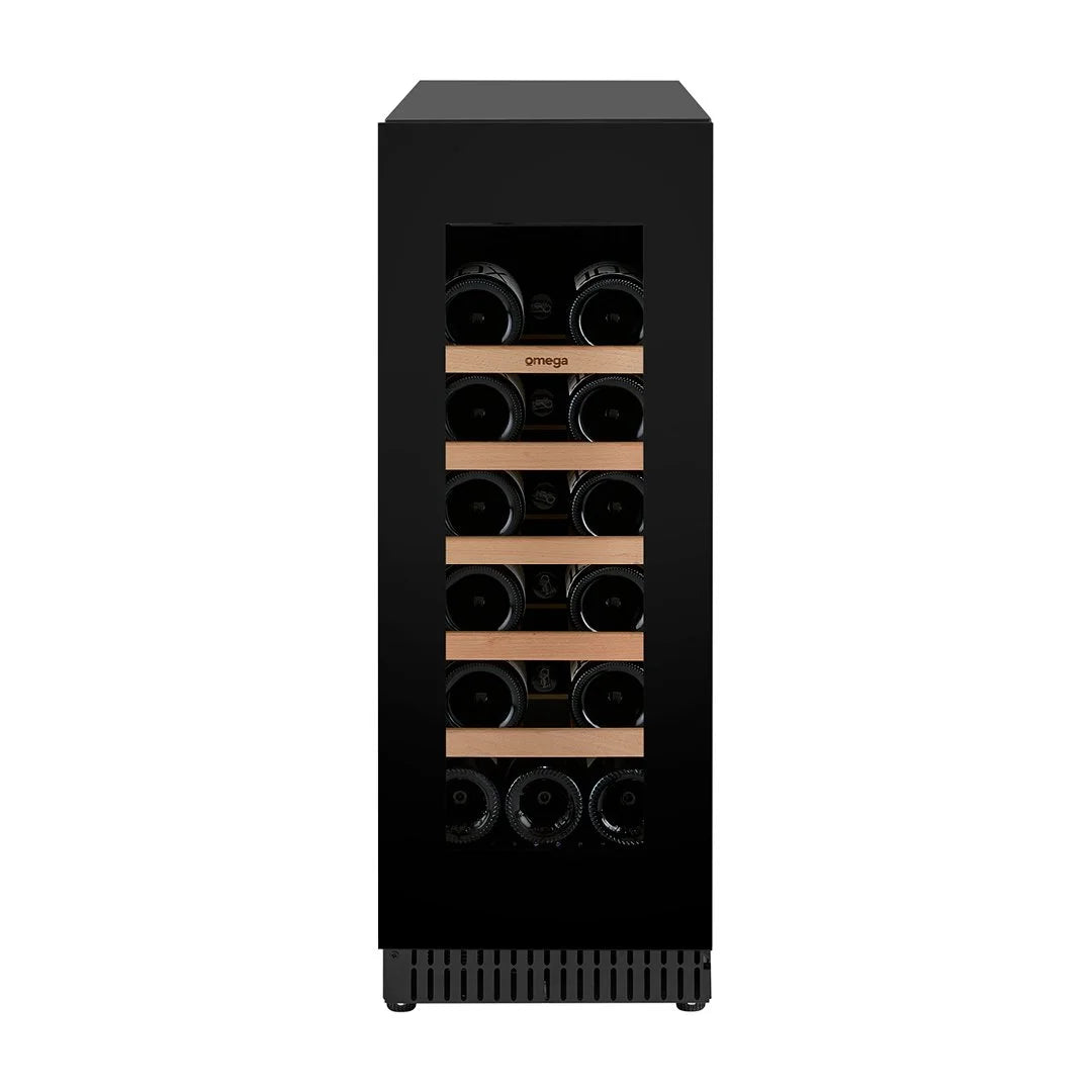 Omega 60L 18 Bottle Single Zone Wine Cabinet OCW18SB