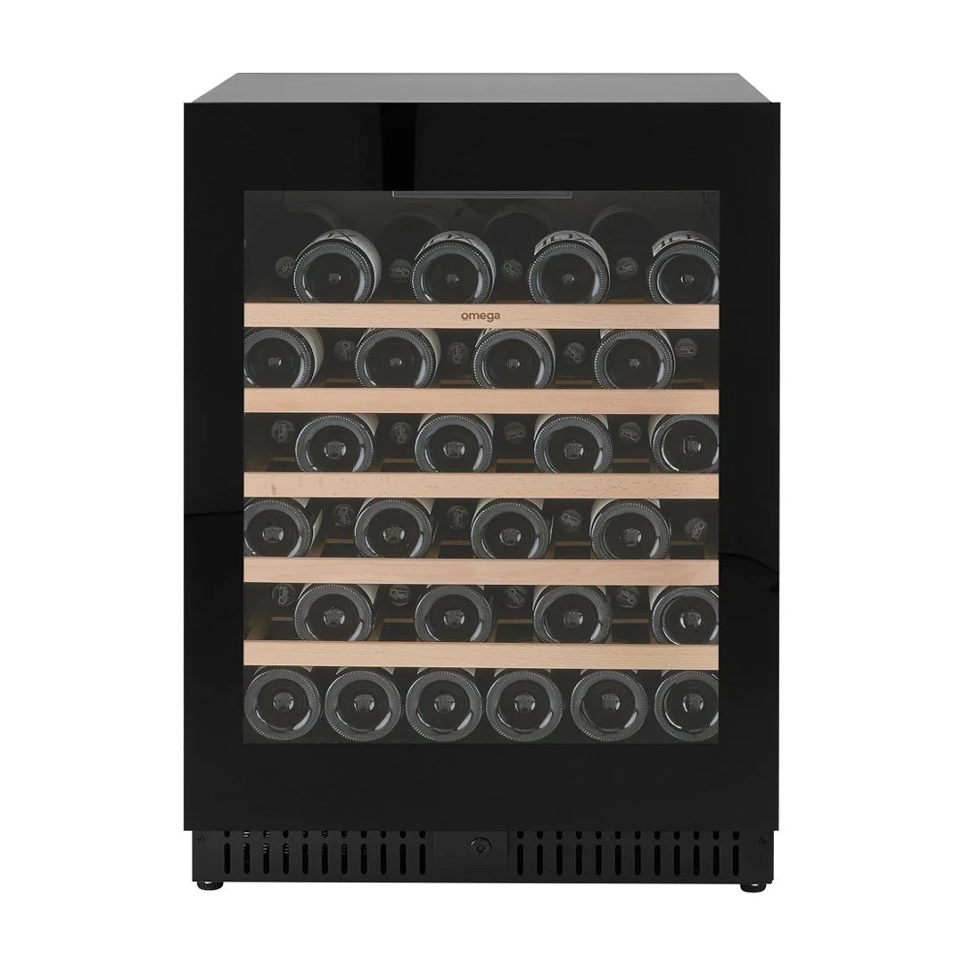 Omega 142L 52 Bottle Single Zone Wine Cabinet OCW52SB