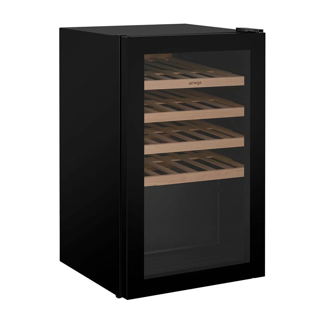 Omega 98L 34 Bottle Freestanding Wine Cabinet OCWFS34SB