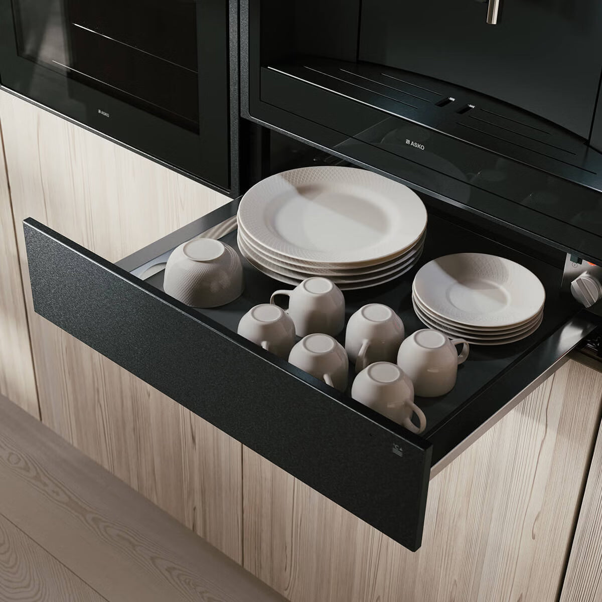 ASKO Craft Warming Drawer Black Steel ODW61BS0