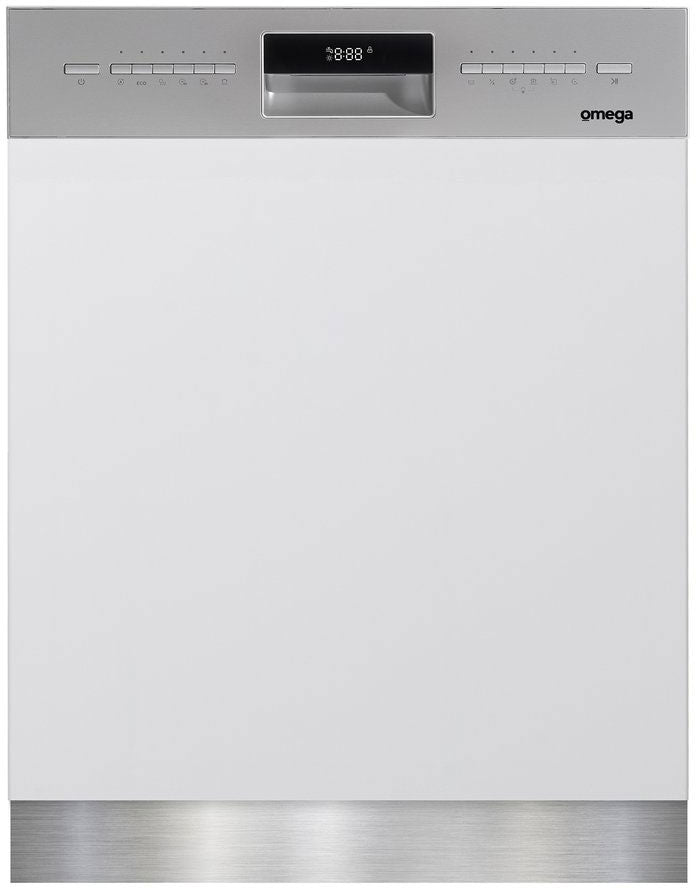 Omega 60cm Semi-Integrated Dishwasher ODWIS6015X
