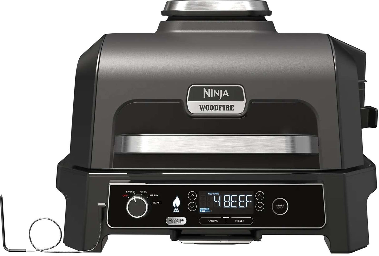 Ninja Woodfire Pro XL Outdoor Electric BBQ Grill and Smoker OG850