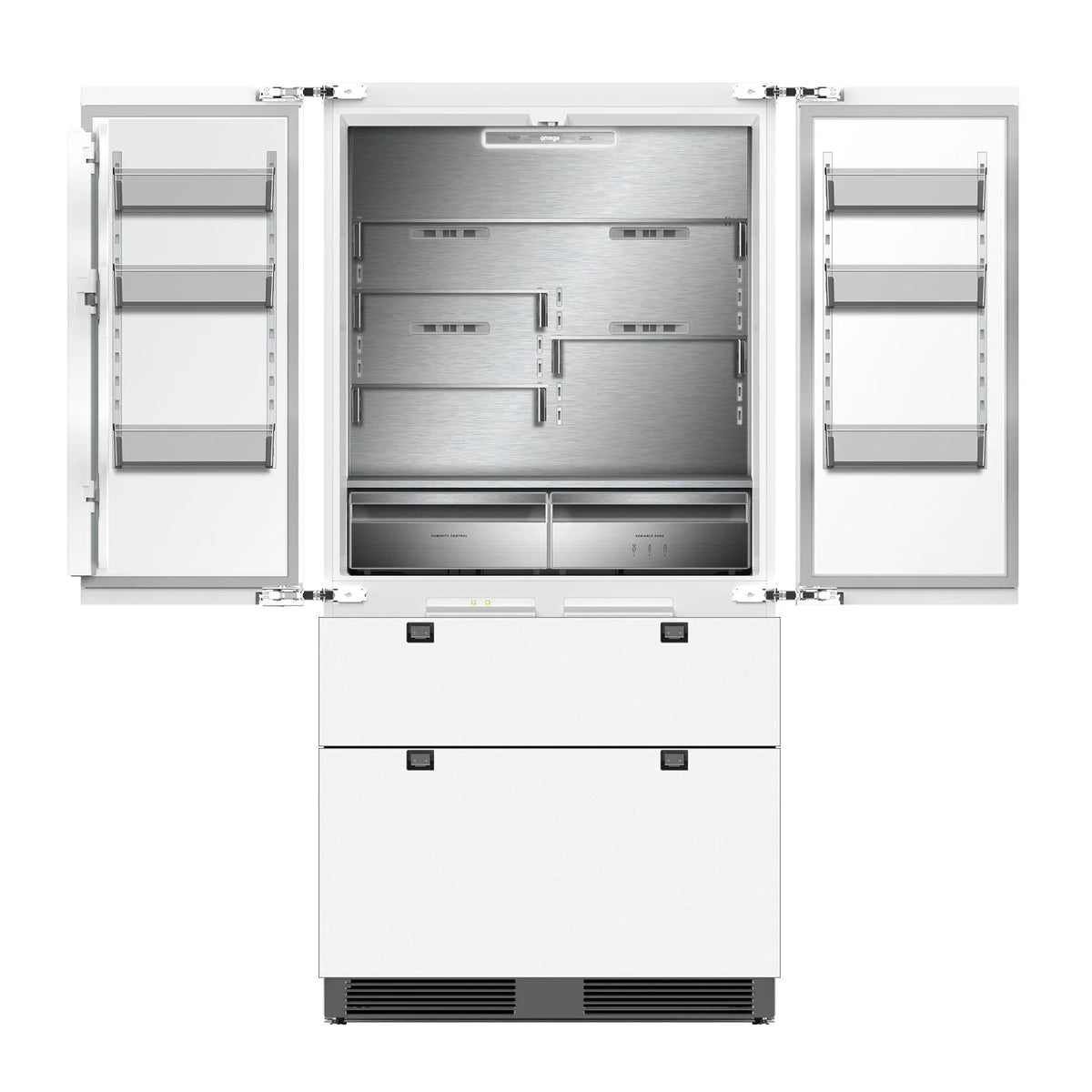 Omega 534L Fully-Integrated French Door Refrigerator OIFDF534