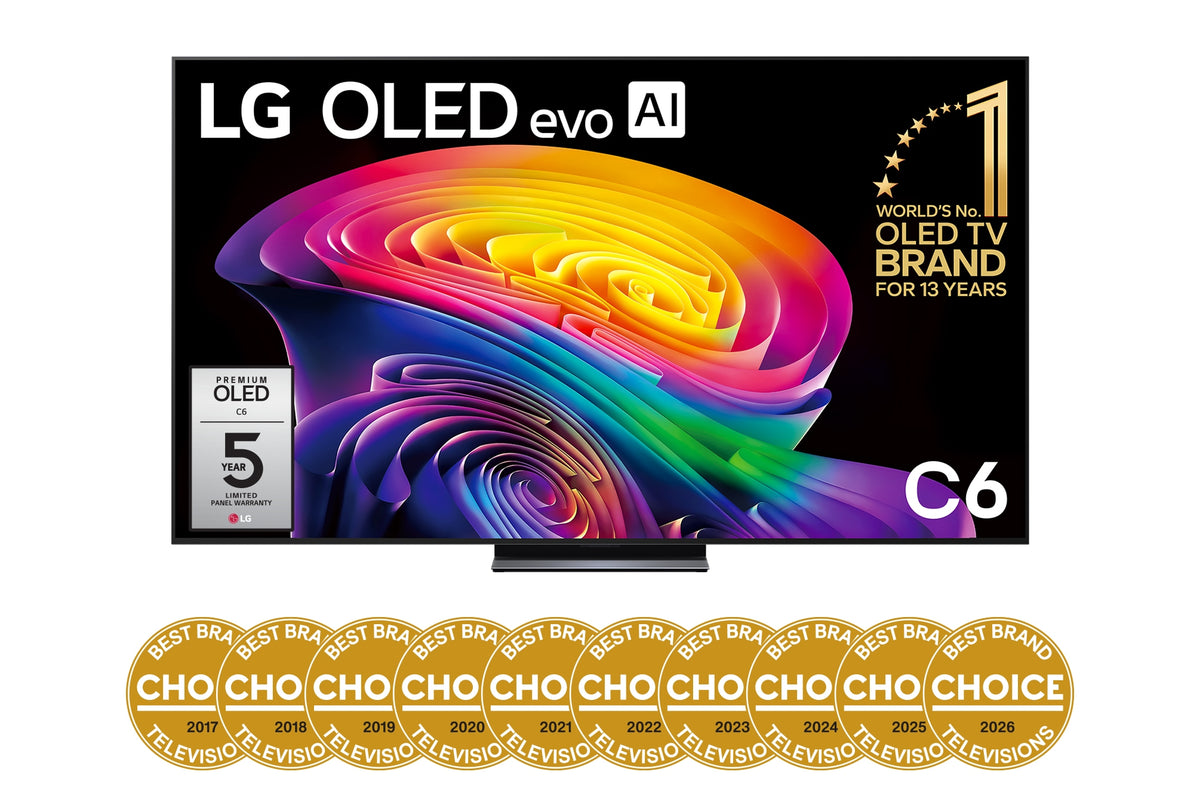 LG 83" OLED evo AI C6 4K Smart TV 2026 OLED83C6PSA | Greater Sydney Only