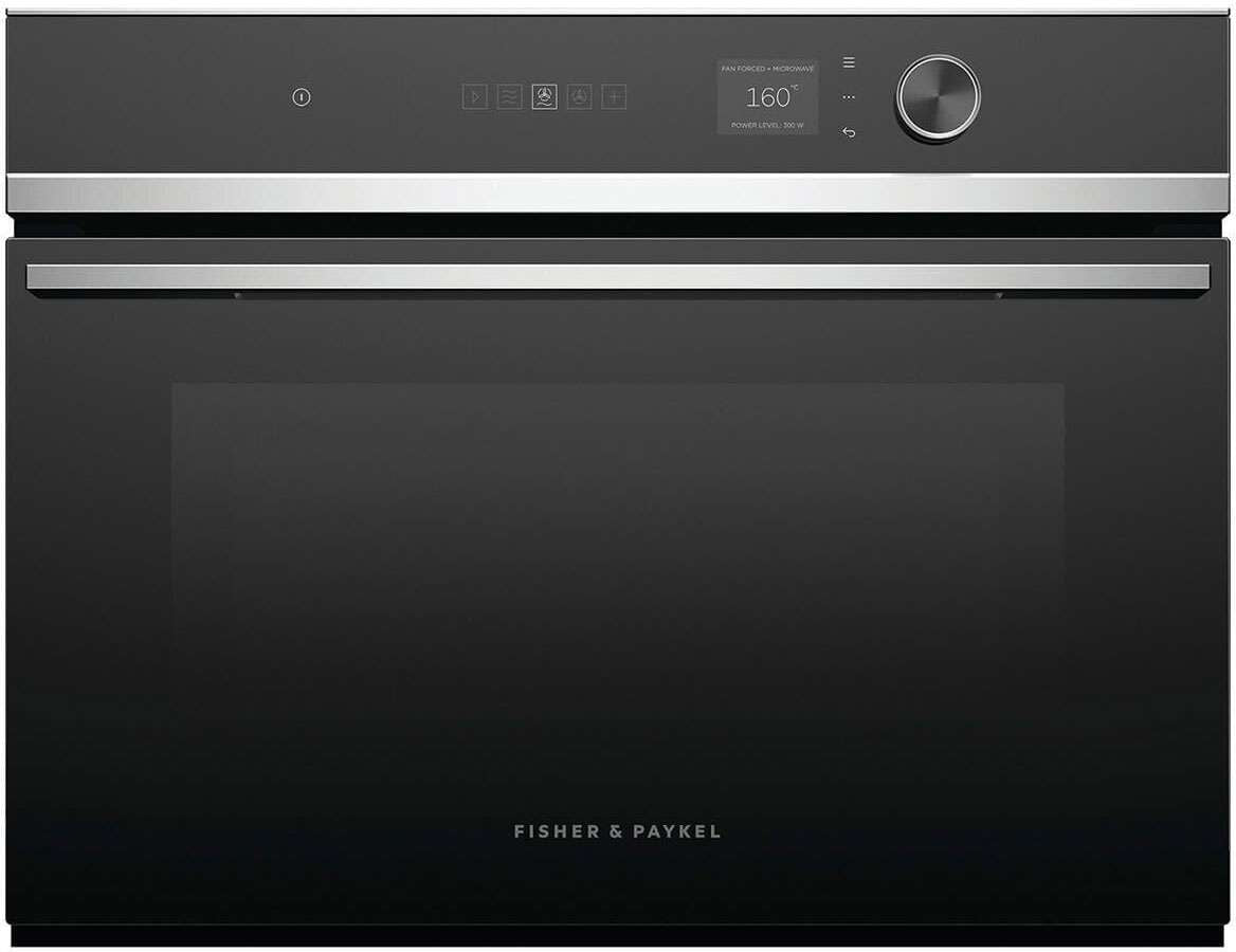 Fisher & Paykel 60cm 49L Contemporary Compact Combi-Microwave Oven OM60NDLX1