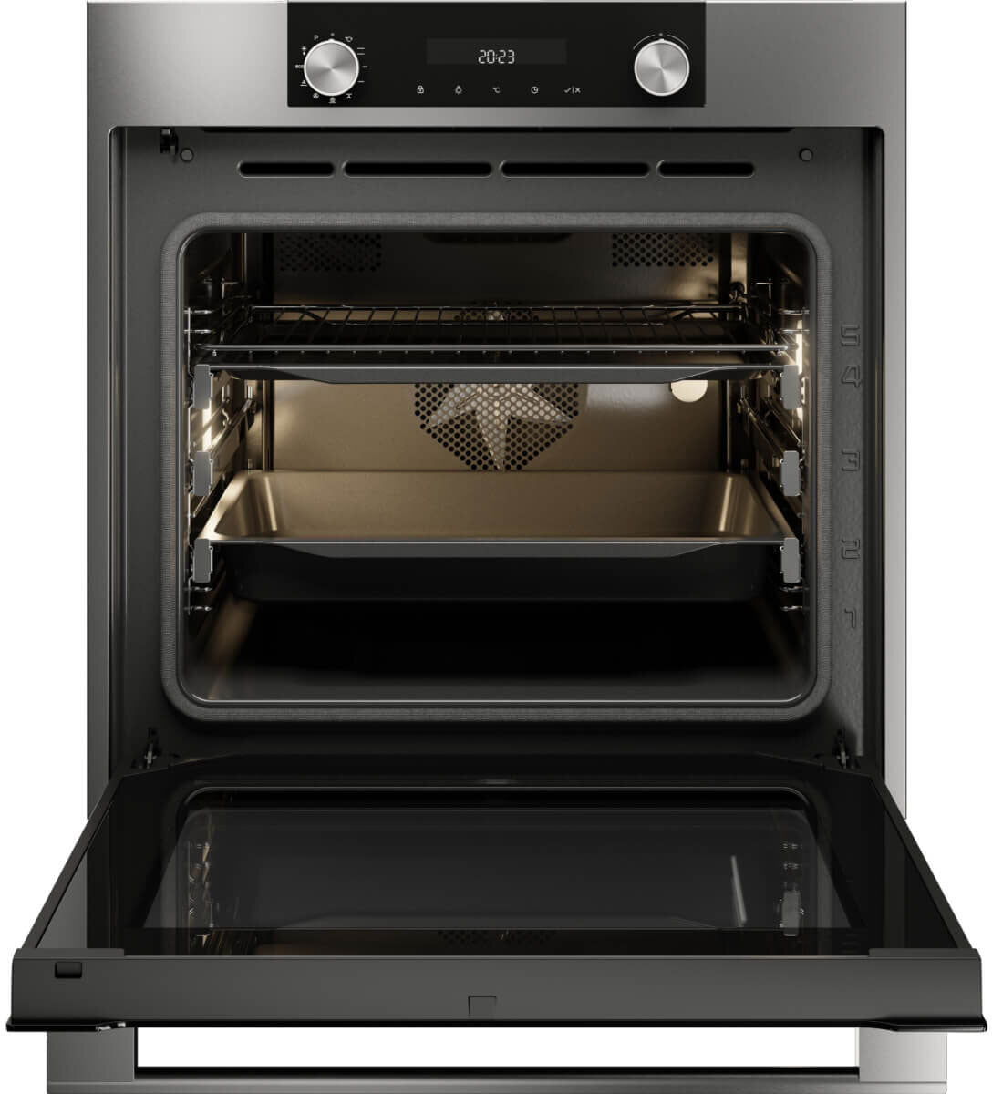ASKO 60cm Pyrolytic Craft Built-In Oven Stainless Steel OP8637S