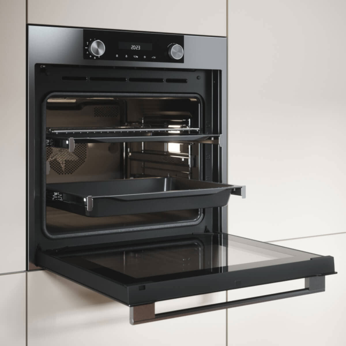 ASKO 60cm Pyrolytic Craft Built-In Oven Stainless Steel OP8637S