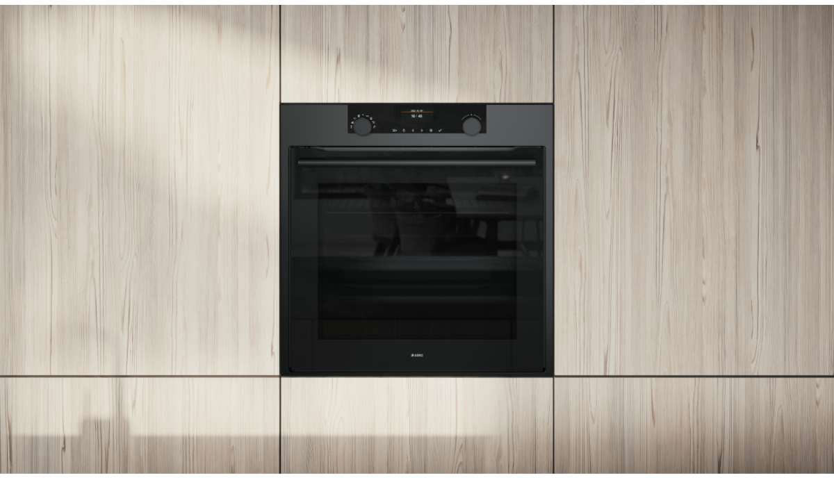 ASKO 60cm Pyrolytic Craft Built-In Oven Graphite Black OP8664A1