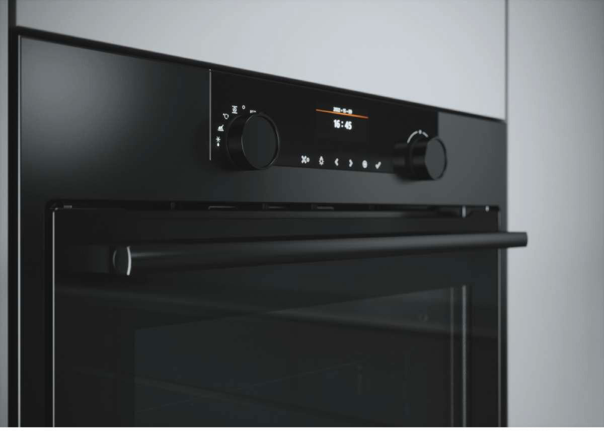 ASKO 60cm Pyrolytic Craft Built-In Oven Graphite Black OP8664A1