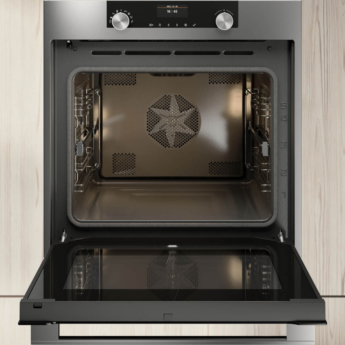 ASKO 60cm Pyrolytic Craft Built-In Oven Stainless Steel OP8664S
