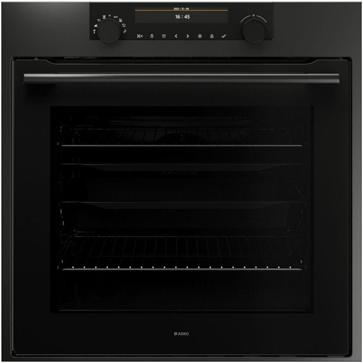 ASKO 60cm Pyrolytic Built-In Craft Oven Graphite Black OP8687A1