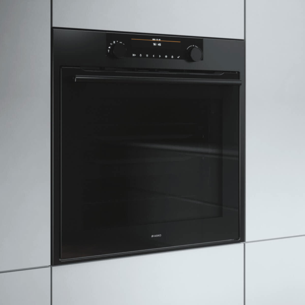 ASKO 60cm Pyrolytic Built-In Craft Oven Graphite Black OP8687A1