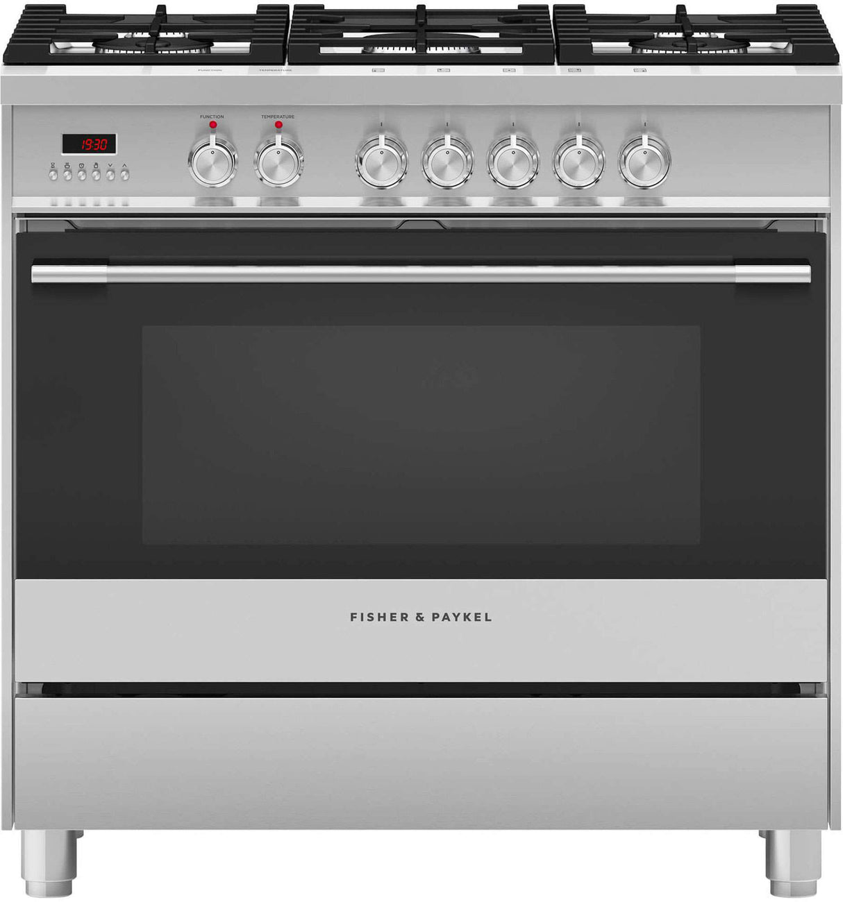 Fisher & Paykel 90cm 140L Dual Fuel Freestanding Oven/Stove OR90SCG1X1