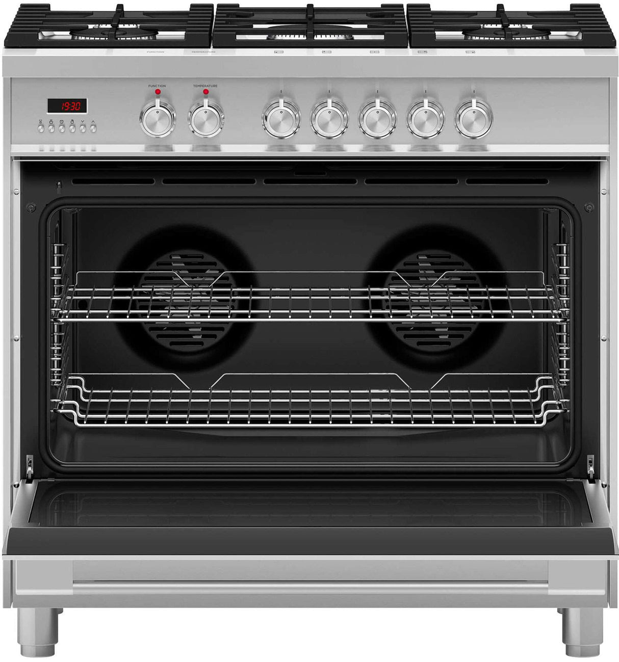 Fisher & Paykel 90cm 140L Dual Fuel Freestanding Oven/Stove OR90SCG1X1
