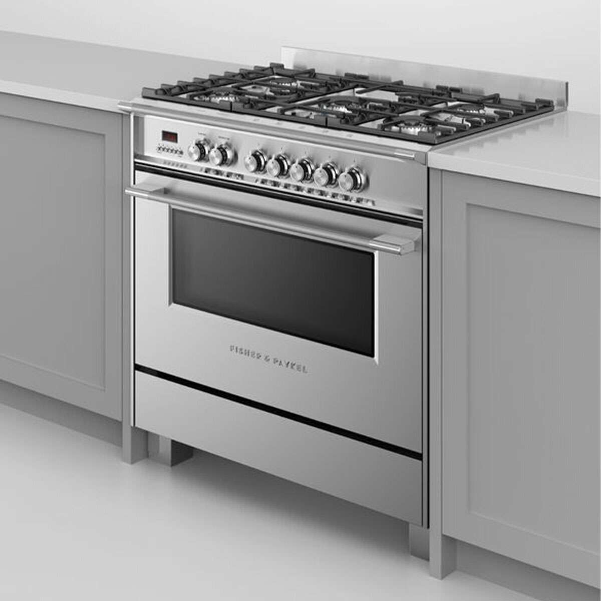Fisher & Paykel 90cm 140L Dual Fuel Freestanding Oven/Stove OR90SCG2X1