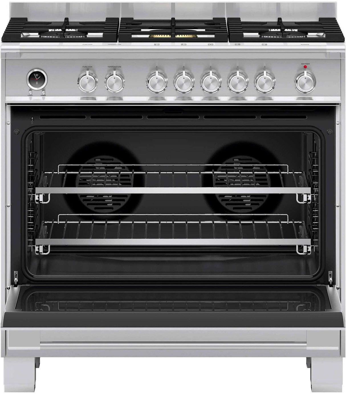 Fisher & Paykel 90cm 140L Dual Fuel Freestanding Oven/Stove OR90SCG6X1