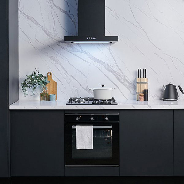 Omega 60cm Canopy Rangehood ORC60MB