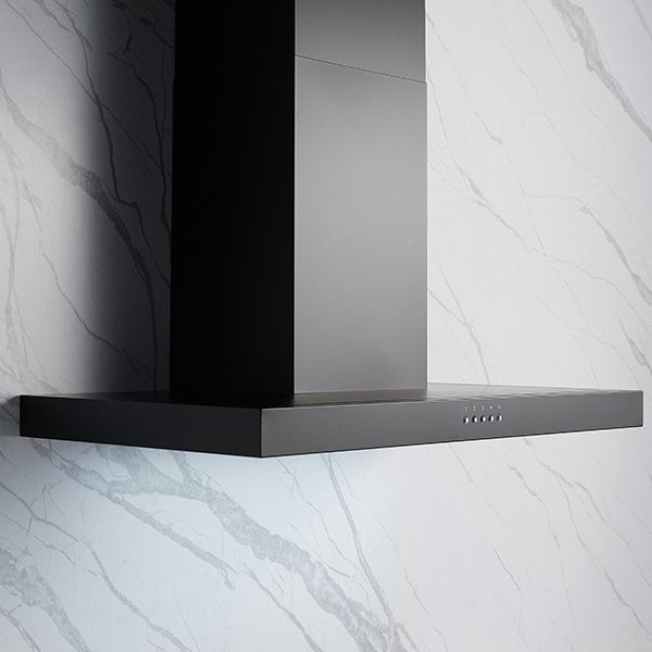 Omega 90cm Canopy Rangehood ORC90MB
