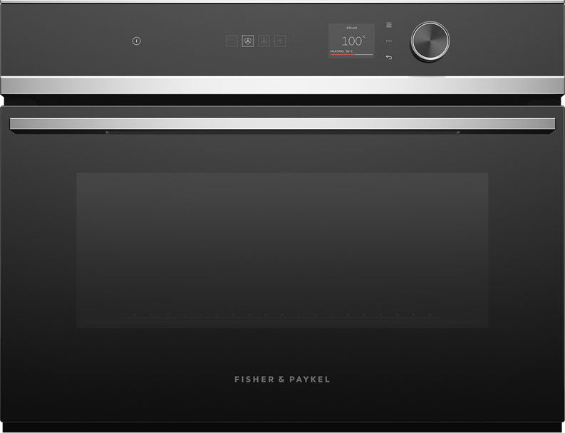 Fisher & Paykel 60cm 55L Combi-Steam Built-In Oven Stainless Steel OS60NDLX1