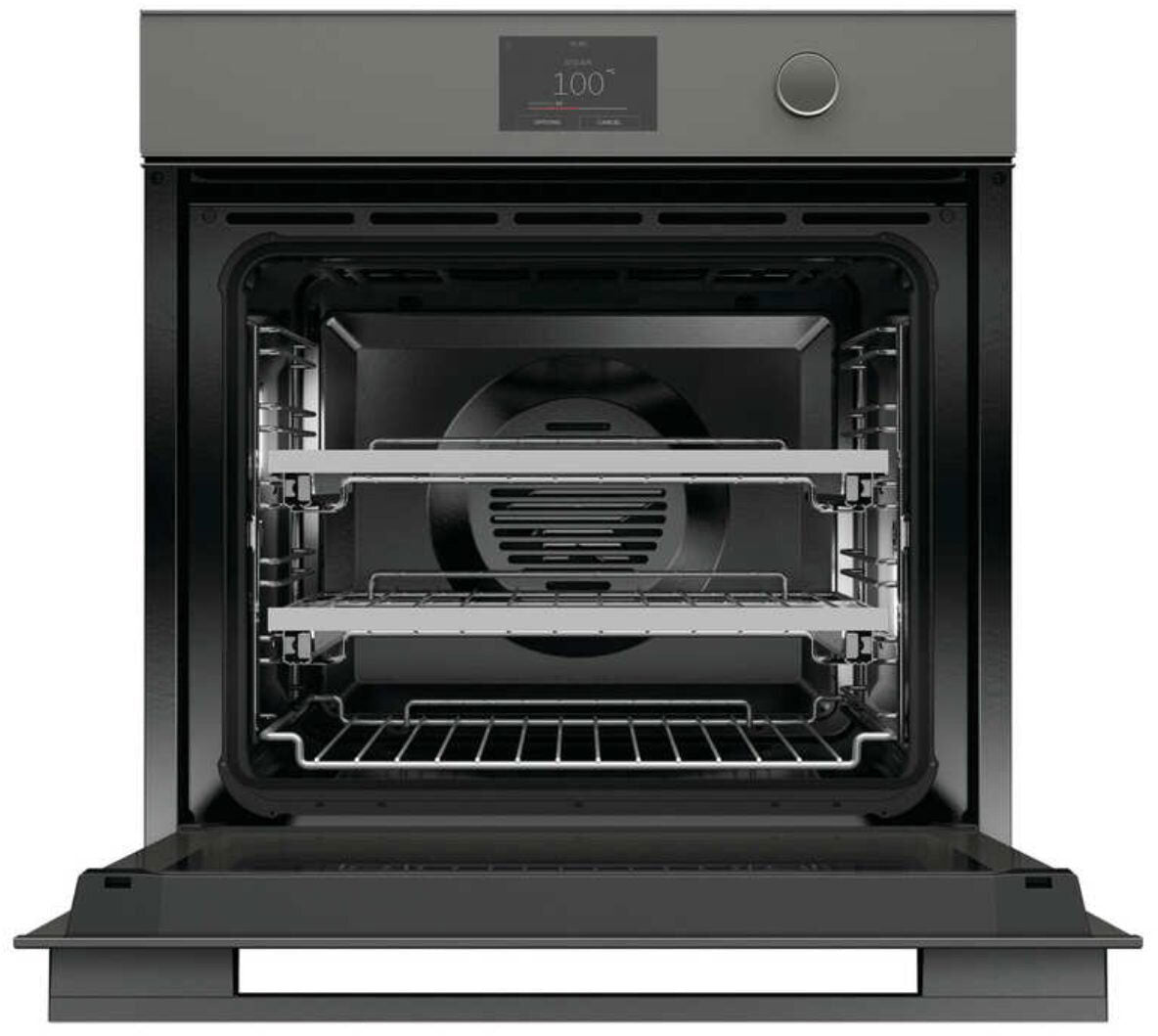Fisher & Paykel 60cm 85L Combi-Steam Built-In Oven Grey Glass OS60SMTDG1
